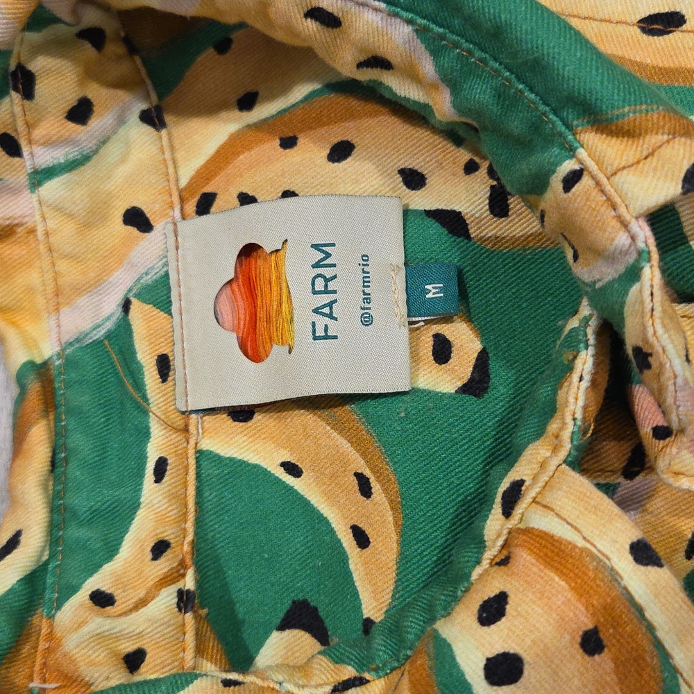 Farm Rio Green Banana Peel Romper - Picture 2 of 4